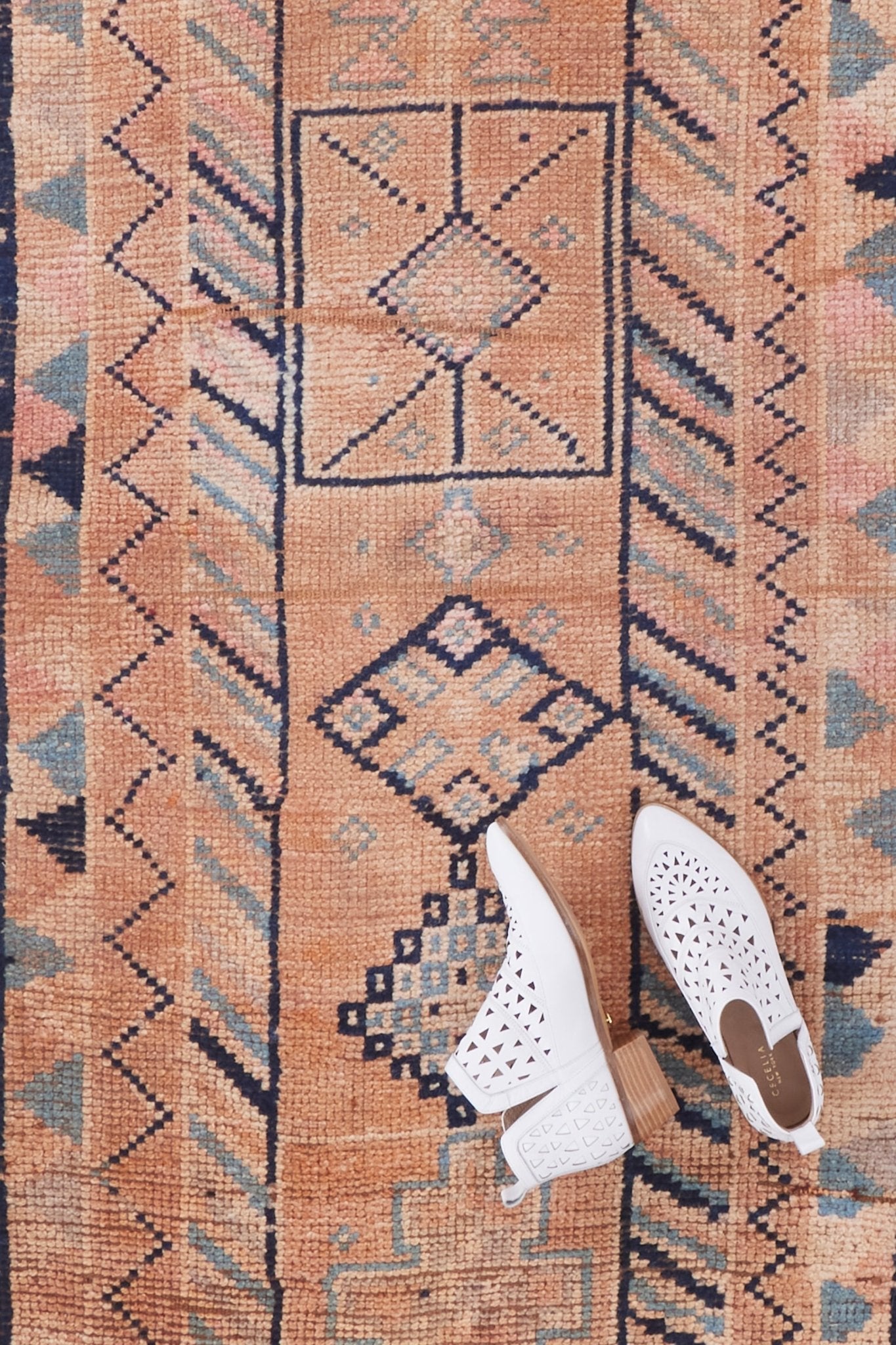 'Bloom' Vintage Turkish Runner - 2'7'' x 13'3'' (ON HOLD) - Canary Lane