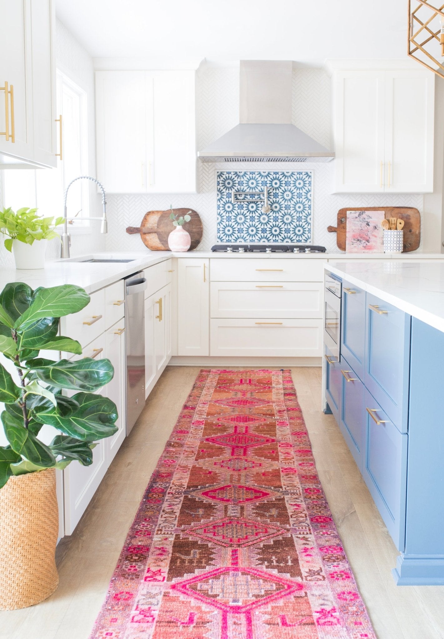 'Charlotte' Vintage Turkish Runner - 2'6'' x 11'9'' - Canary Lane