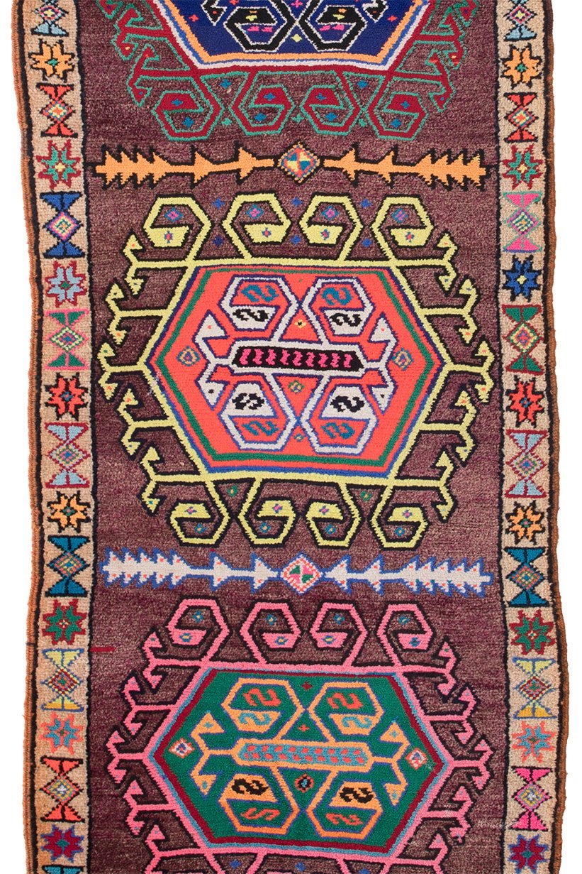 'City Lights' Tribal Runner Rug - Canary Lane