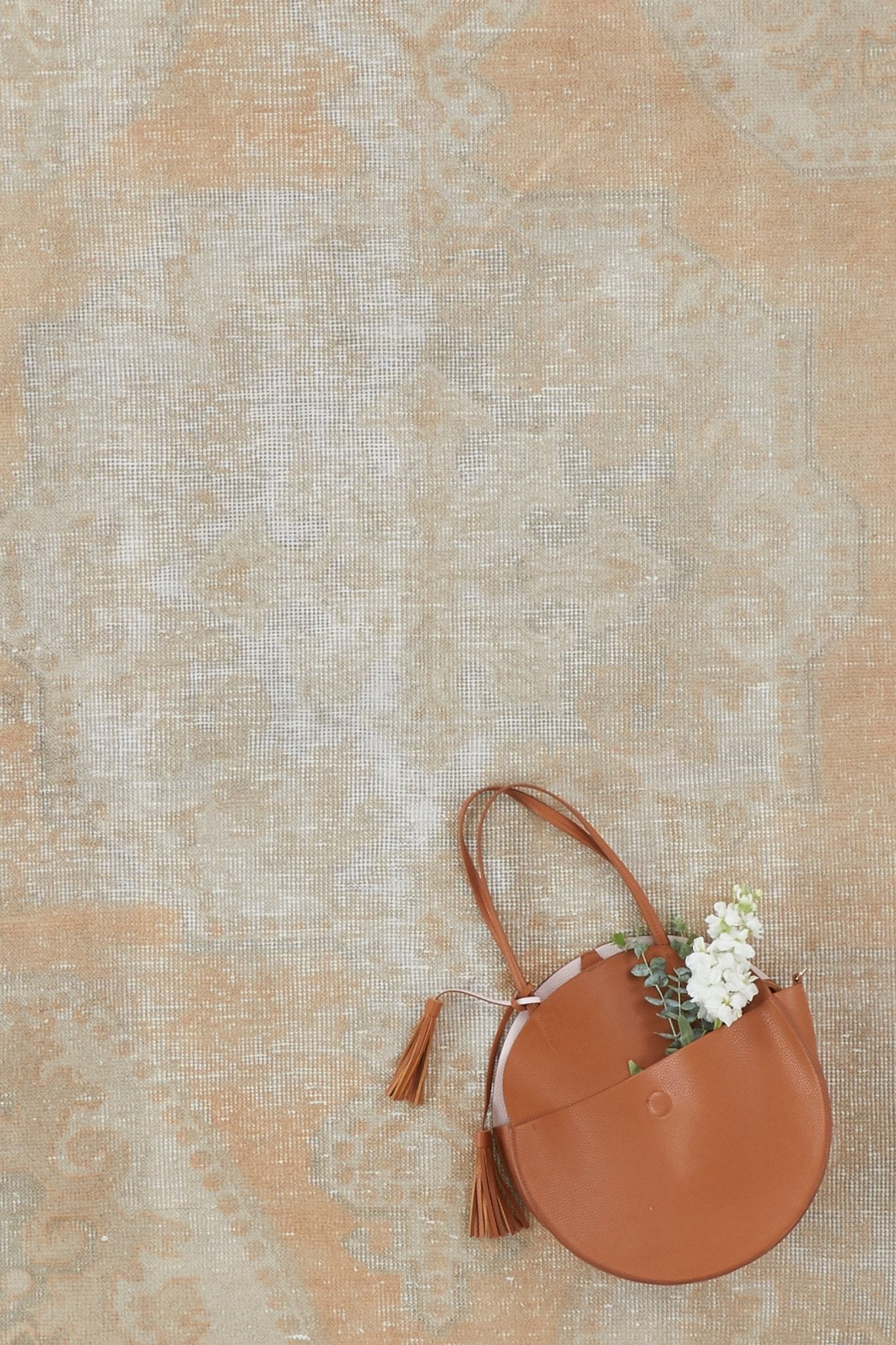 'Cressida' Vintage Rug - 4'2" x 7'6" - Canary Lane