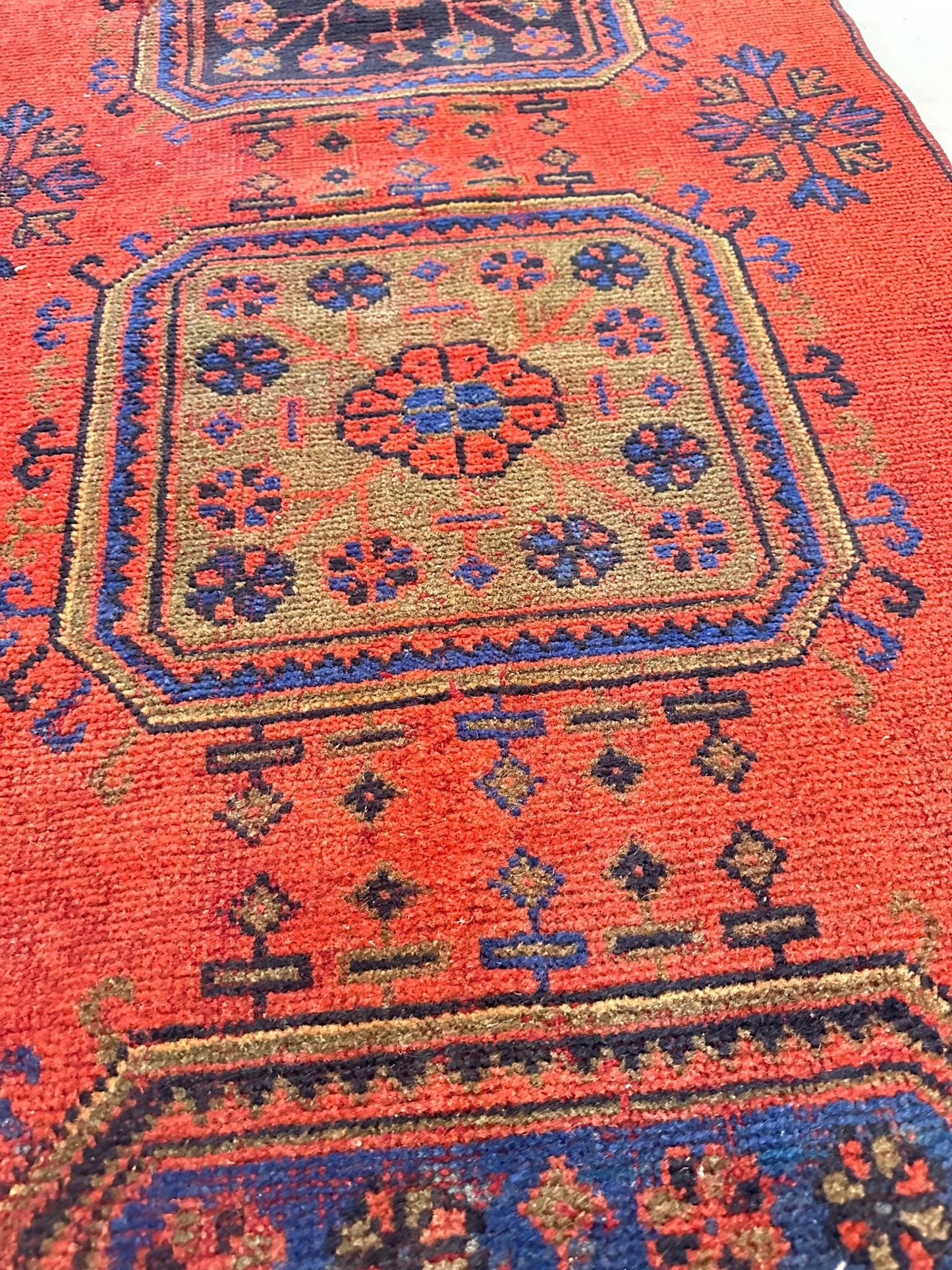 'Dolly' Vintage Turkish Runner - 2'7" x 10'9" - Canary Lane