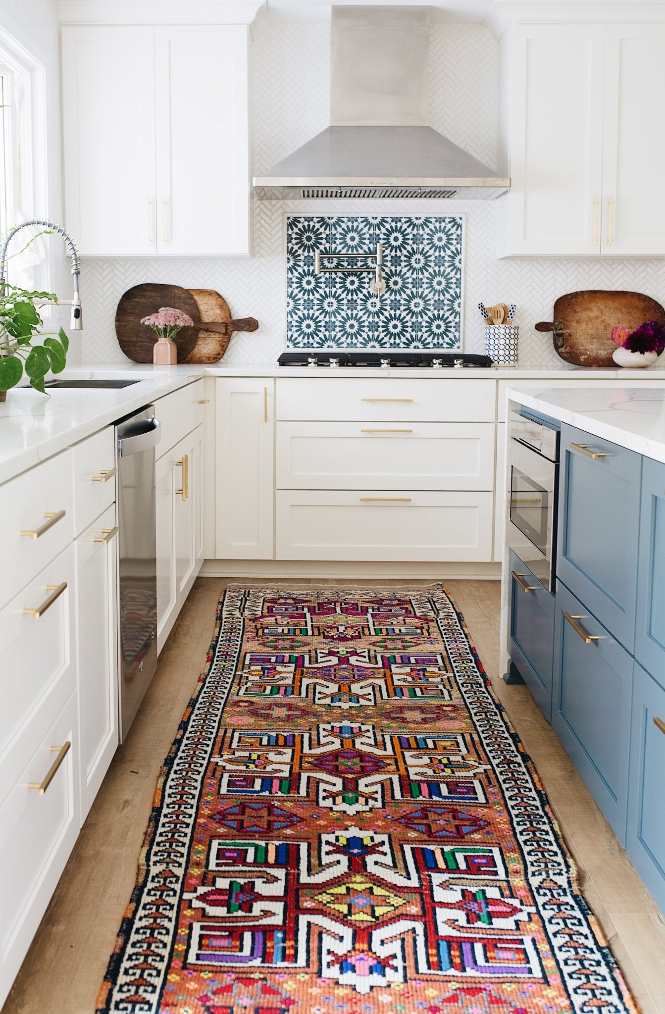 'Ginger' Vintage Turkish Runner - 2'9.5'' x 12'2'' - Canary Lane