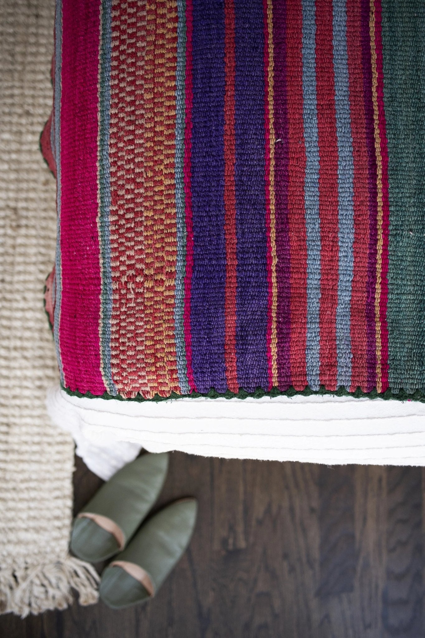 Handwoven Peruvian Frazada No. 015 - Canary Lane