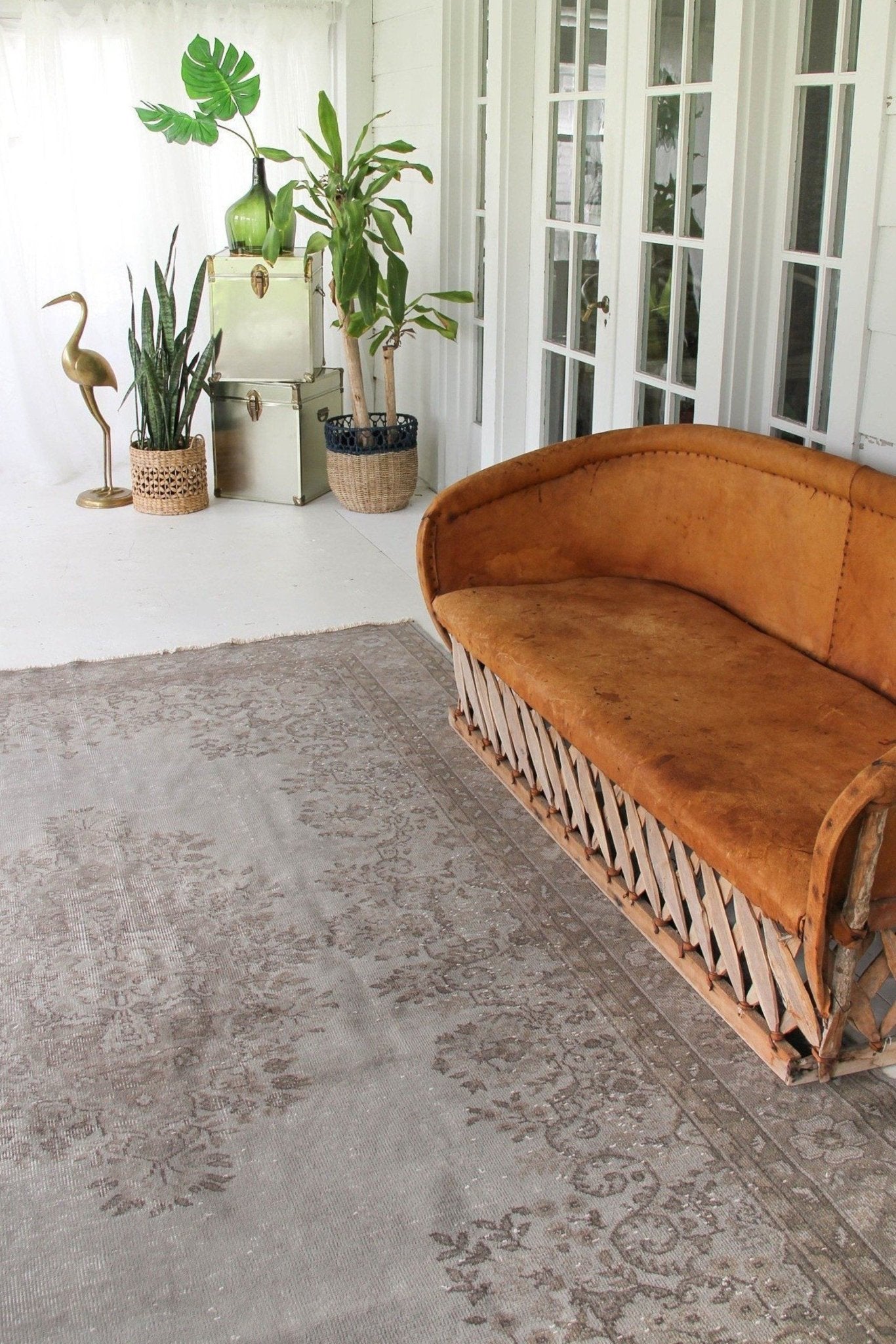 'Harper' Vintage Rug - 7'3" x 10'5" - Canary Lane