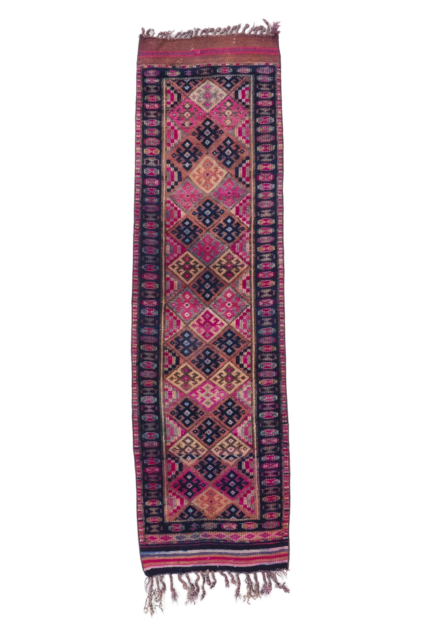'Lorelai' Turkish Vintage Runner Rug - 2'7" x 9'4" - Canary Lane