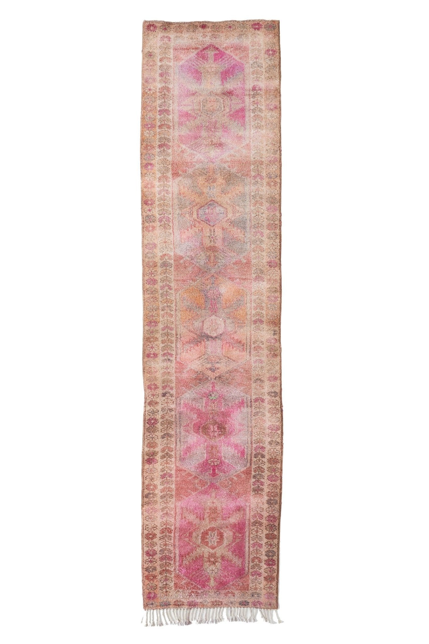 'Neverland' Turkish Runner Rug - 2'11" x 12'7" - Canary Lane