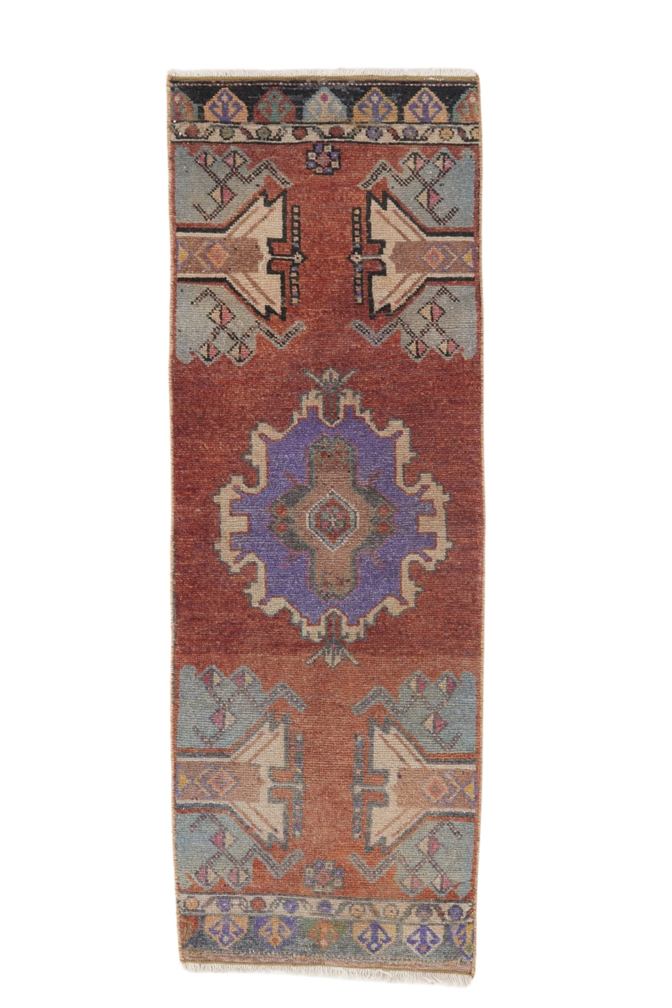 No. 1028 Mini Rug - 1'5" x 4' - Canary Lane