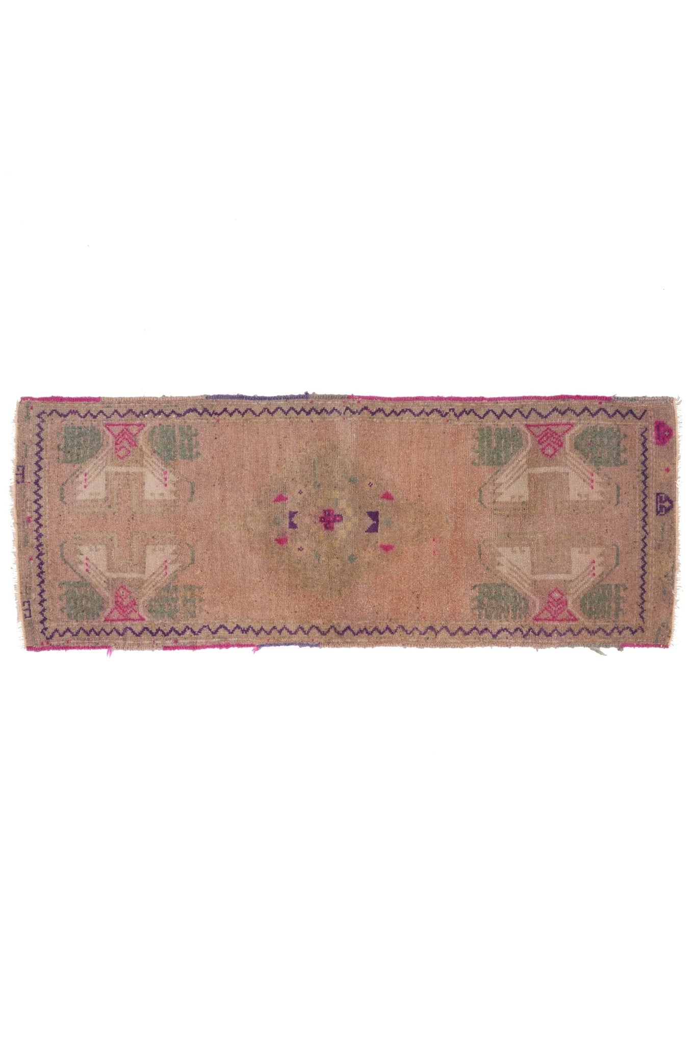 No. 1590 Mini Rug - 1'6'' x 4' - Canary Lane