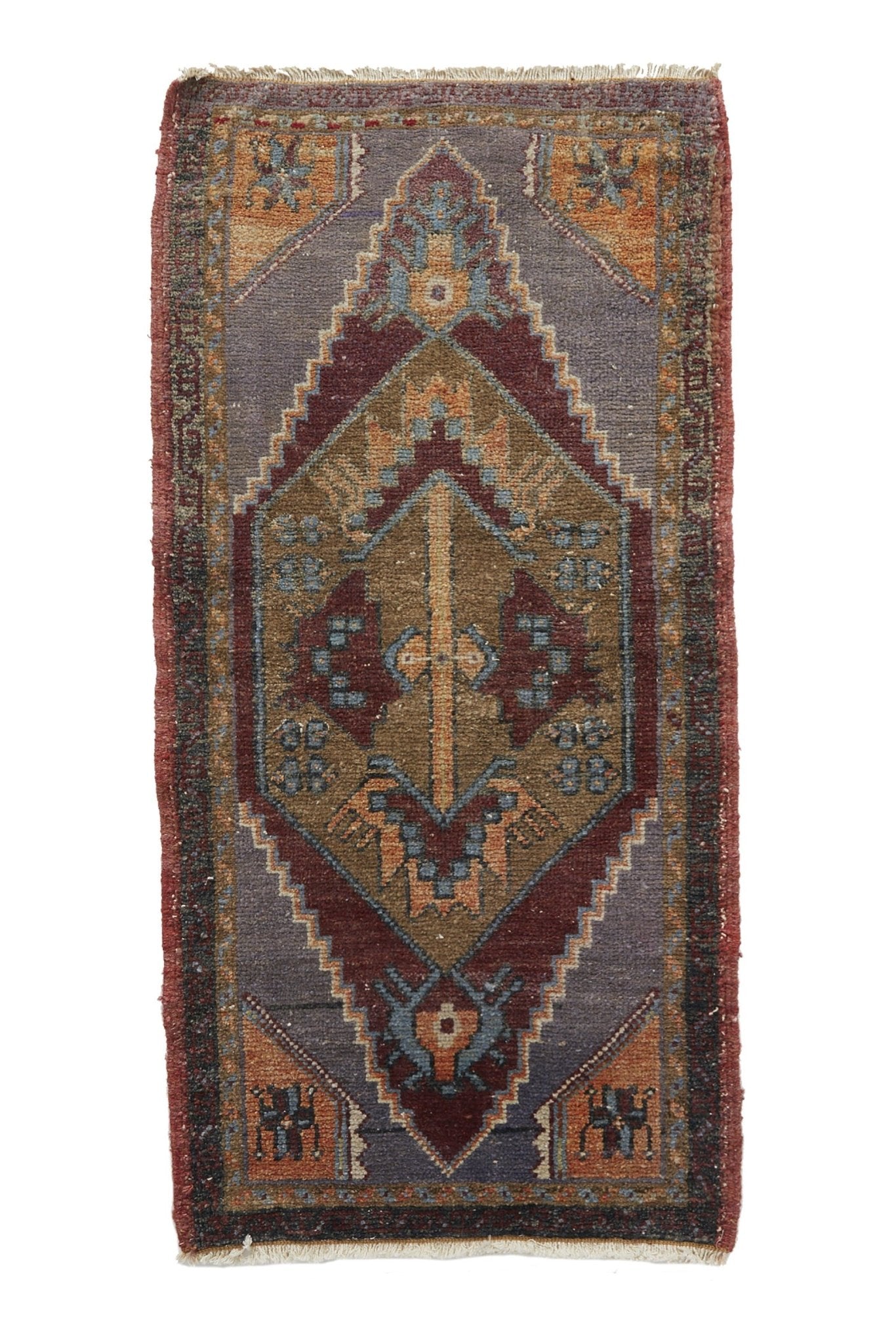No. 656 Mini Rug - 1'10.5" x 3'10" - Canary Lane