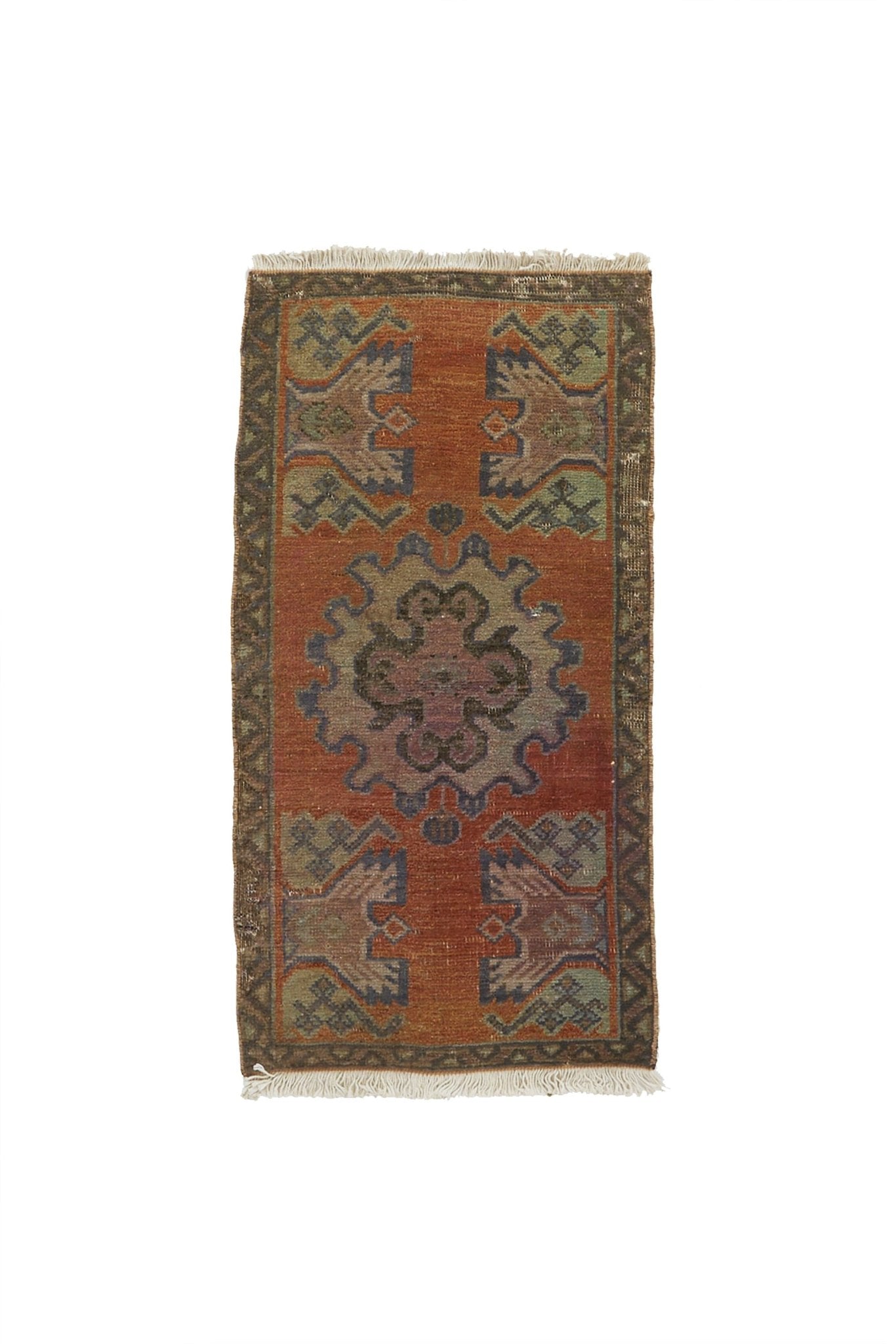 No. 728 Mini Rug - 1'6" x 2'11" - Canary Lane
