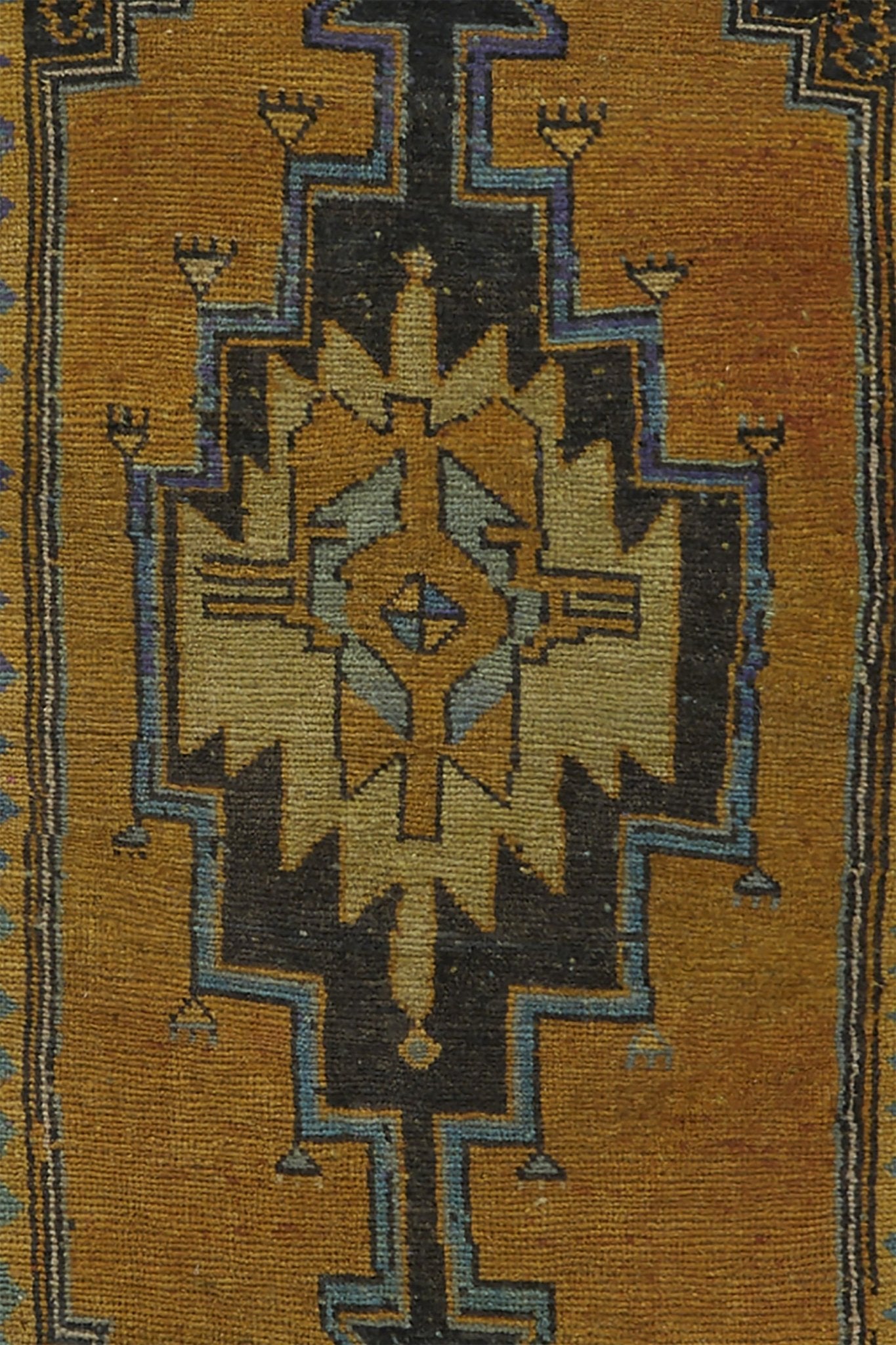 No. 755 Mini Rug - 1'8" x 3'5" - Canary Lane