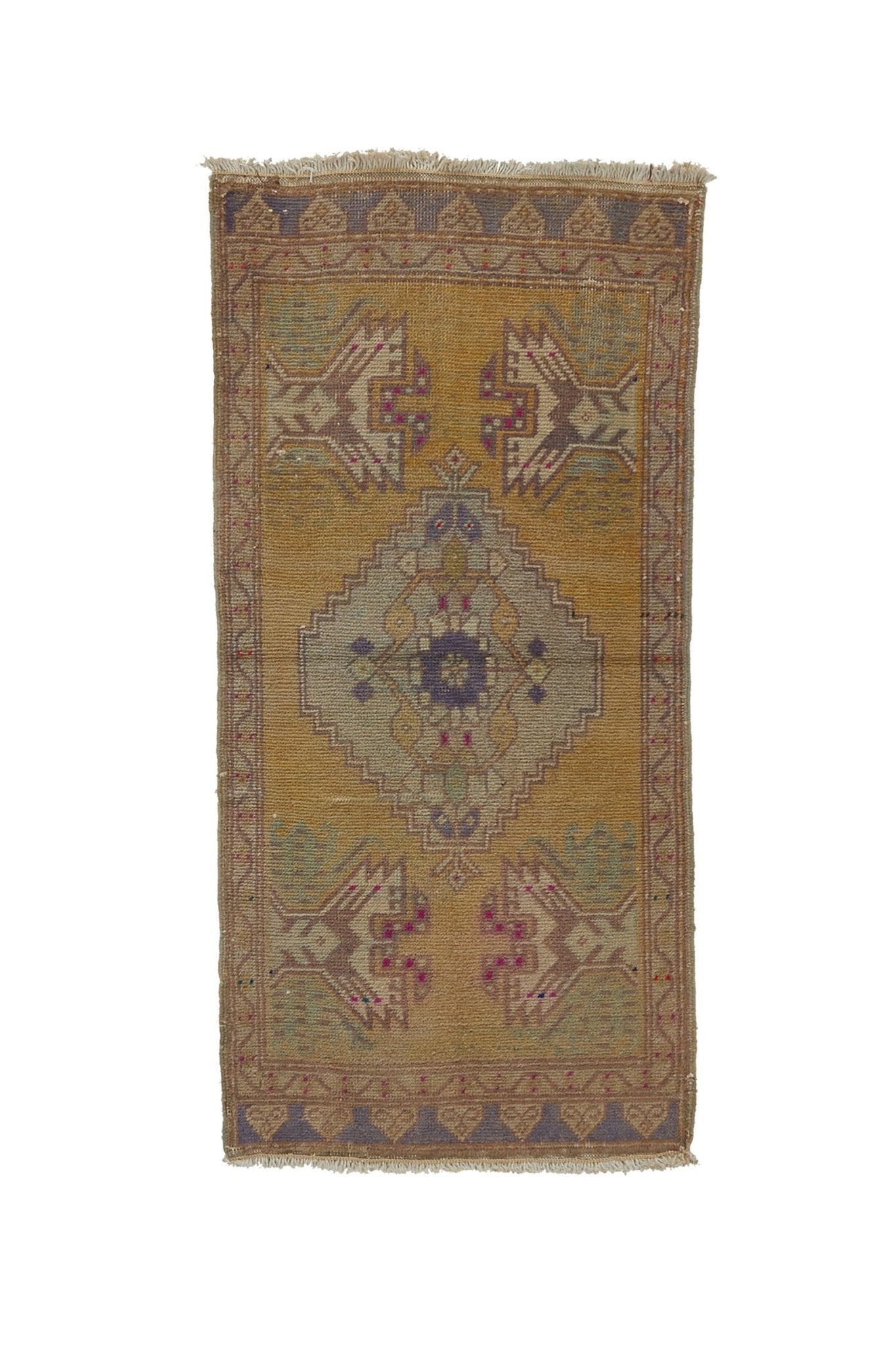 No. 767 Mini Rug - 1'8" x 3'5" - Canary Lane