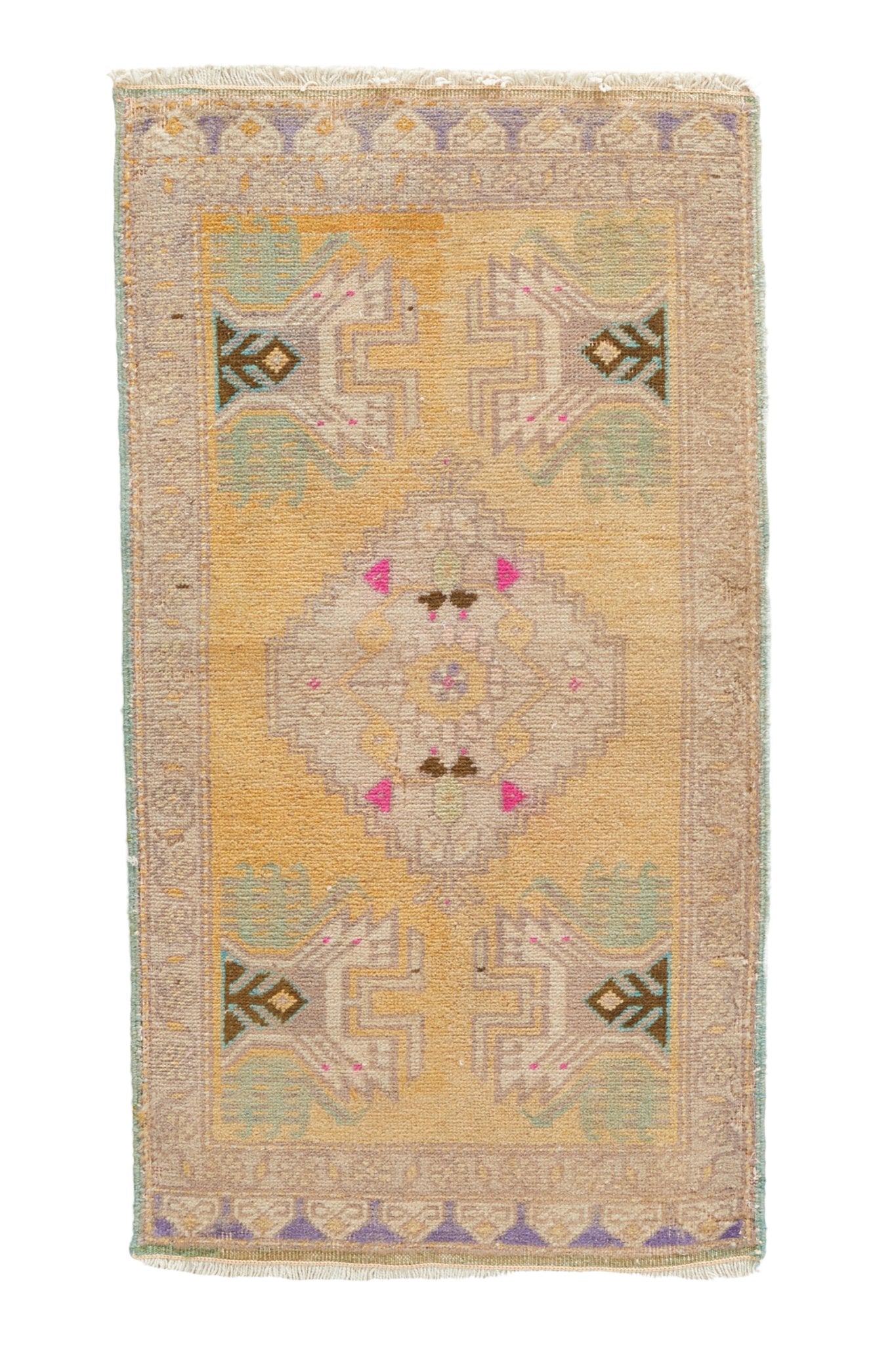 No. 863 Mini Rug - 1’9” x 3’3" - Canary Lane