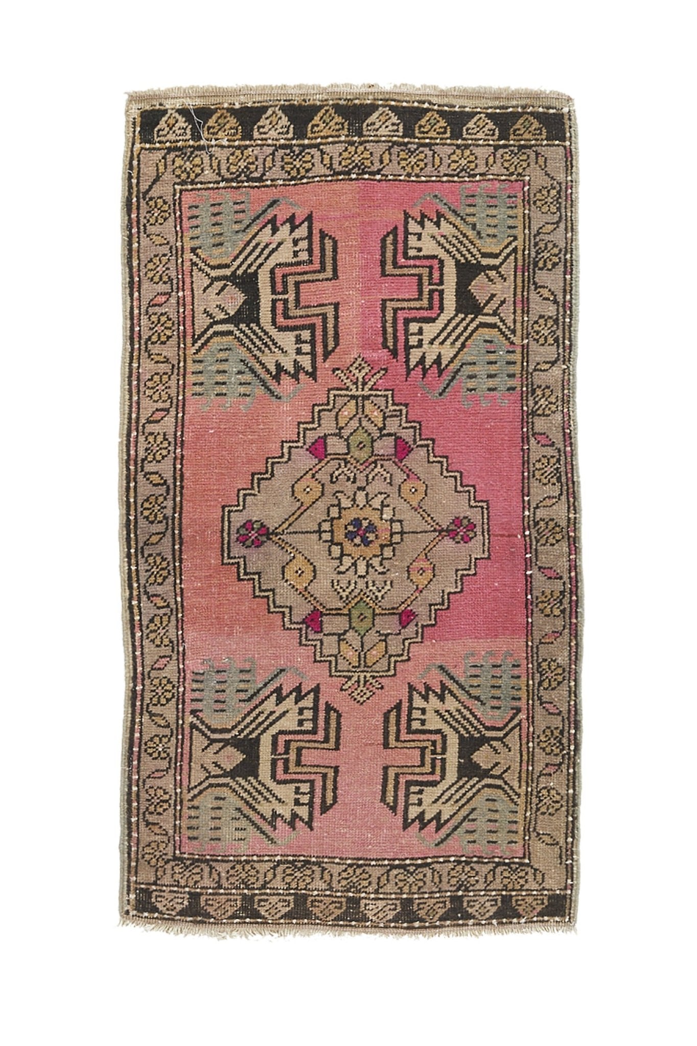 No. 945 Mini Rug - 1'10" x 3'4" - Canary Lane