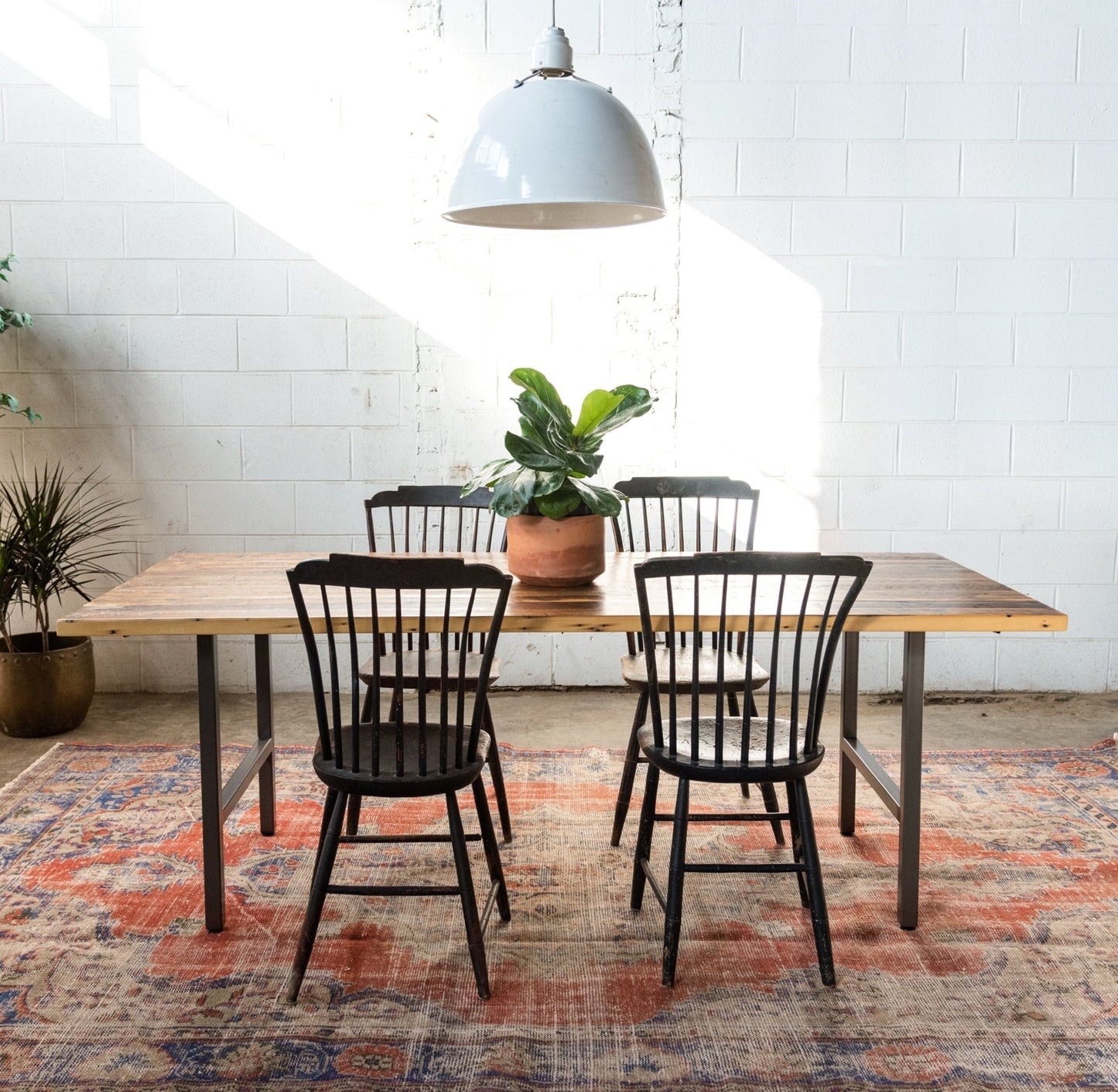 'Odin' Turkish Vintage Area Rug - 9'5'' x 12'10'' - Canary Lane