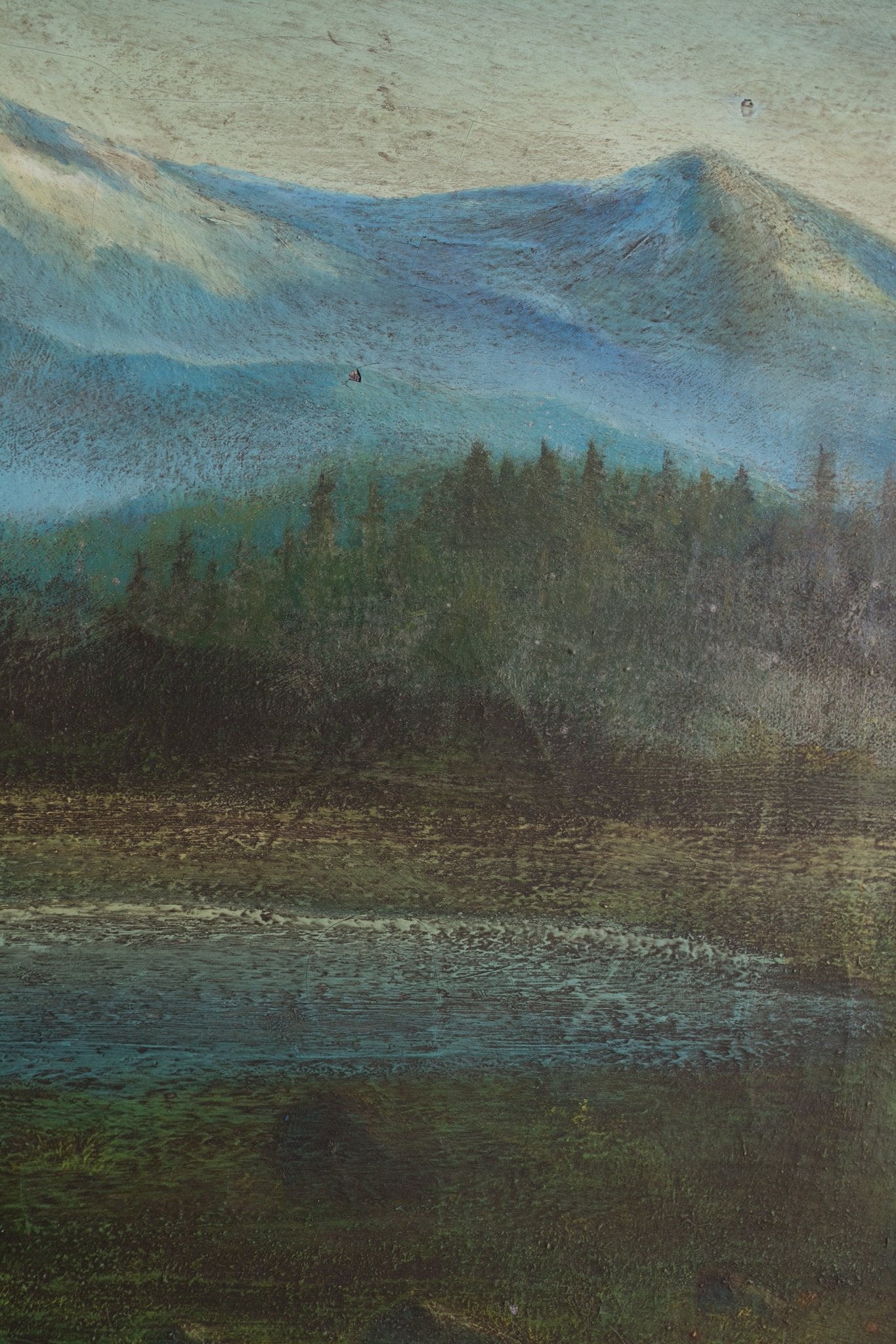 Vintage Painting No. 023 - Canary Lane