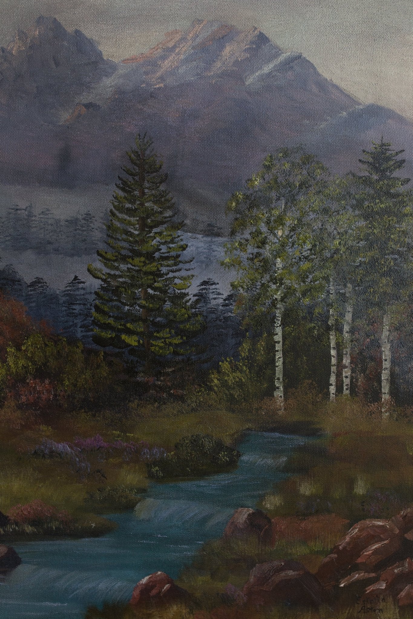 Vintage Painting No. 046 - Canary Lane