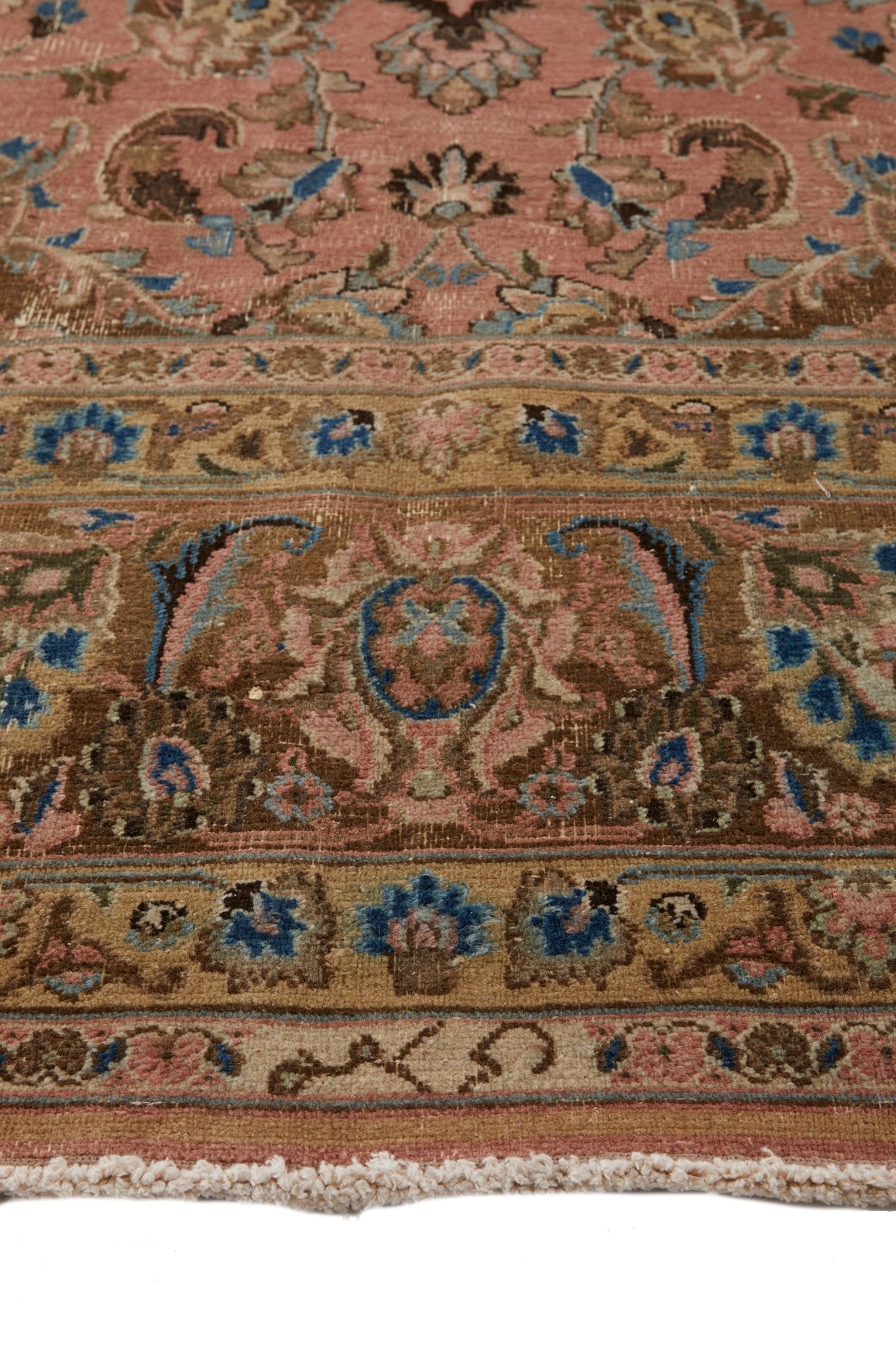'Viola' Palace - Sized Antique Persian Rug - 9'8" x 13'5" - Canary Lane