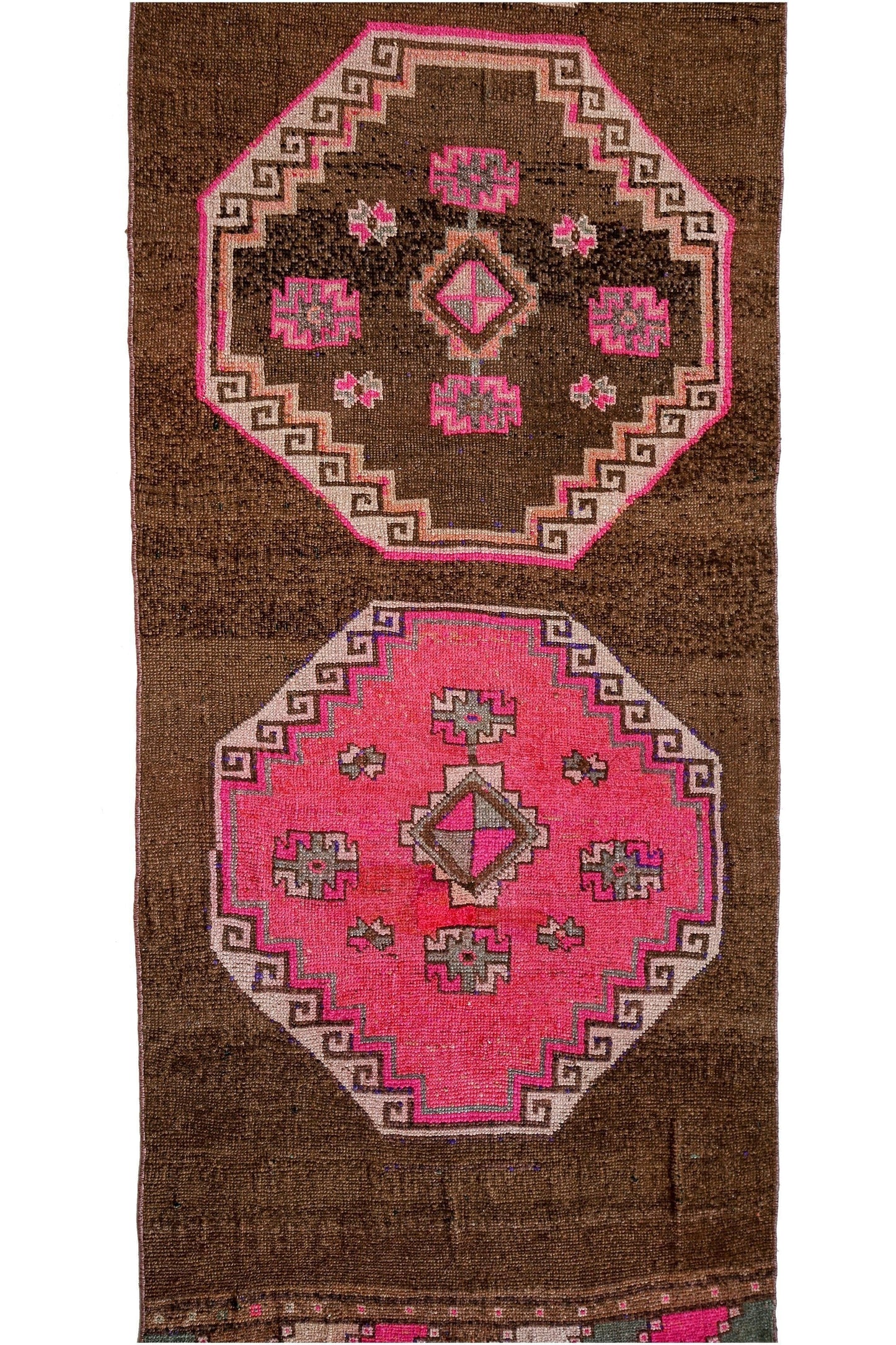 'Autumn' Vintage Runner - 3' x 11'2'' - Canary Lane - Curated Textiles